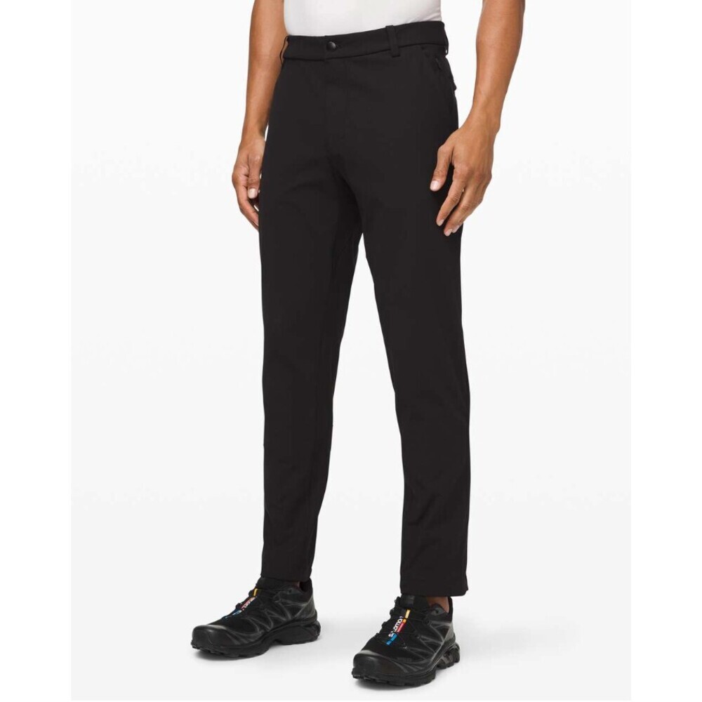 Lululemon Commission Pant Classic *Warpstreme 32" Black Size 34